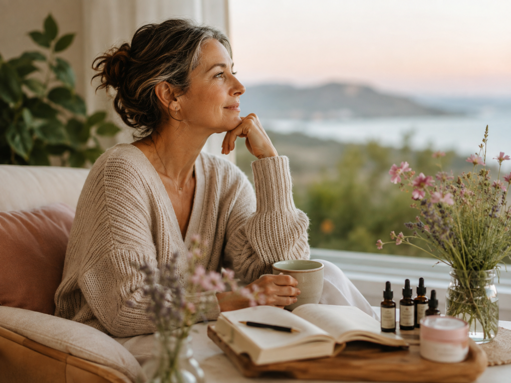 epanouissement-quarantaine-deprime-burnout-stress-anxiete-tristesse-femme-maigrir-menopause-fleurs-de-bach